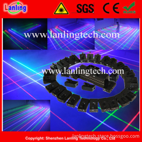 New Arrival 32-Heads Mobile RGB Laser Net Stage Light for Club/Party/Stage/DJ